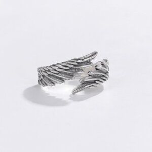 Angel Wings Adjustable Couple | Rings Stainless Steel | Unisex Ring